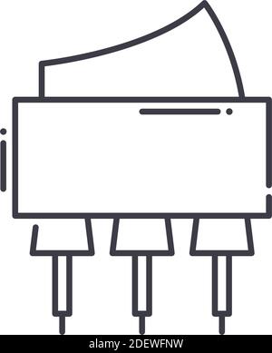 mini switch line icon, outline symbol, vector illustration, concept ...