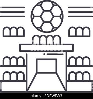 Miracle seat icon, linear isolated illustration, thin line vector, web design sign, outline concept symbol with editable stroke on white background. Stock Vector