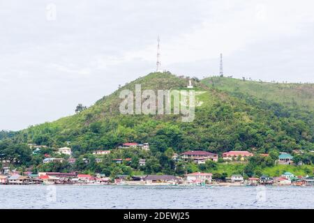 View of Culion town, a former leper colony, in Palawan, Philippines Stock Photo