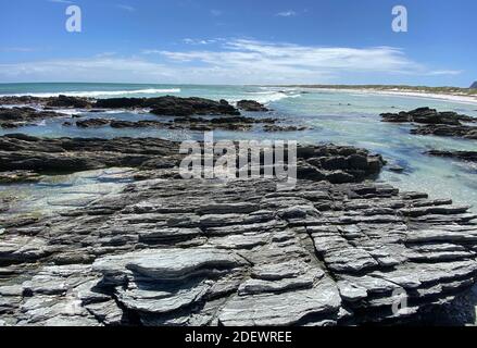 Wellington. 29th Nov, 2020. Photo taken on Nov. 29, 2020 shows a view of Chatham Islands, one of the remote destinations in New Zealand. TO GO WITH 'COVID-19 leads a plummet in New Zealand's outbound, inbound tourism' Credit: Lisa Li/Xinhua/Alamy Live News Stock Photo