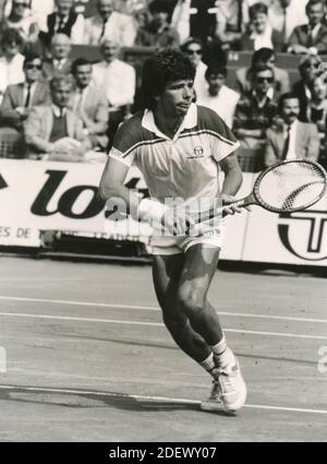 American tennis player Jimmy Arias, 1980s Stock Photo