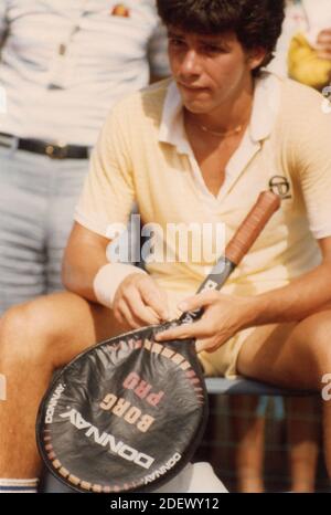 American tennis player Jimmy Arias, 1990s Stock Photo