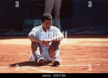 Spanish tennis player Albert Costa, 1997 Stock Photo
