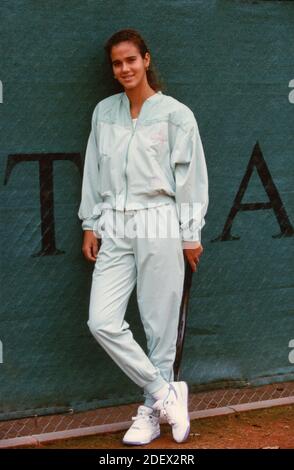 American tennis player Mary Joe Fernandez, 1990s Stock Photo