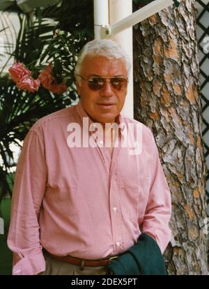 Italian former tennis player Nicola Pietrangeli, 1990s Stock Photo