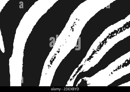 Chaotic abstract black and white grunge background Stock Vector