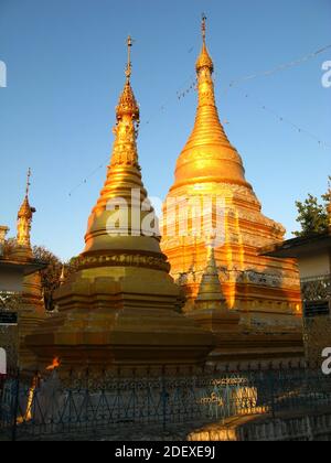 Su Taung Pyi Pagoda, Mandalay, Myanmar Stock Photo