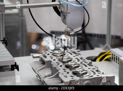 Machine Arm Engine Moving part of robotic arm machine tool. Media. Robotic arm uses a ...