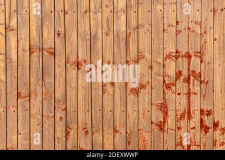 Close up of wooden fence, background concept. Stock Photo