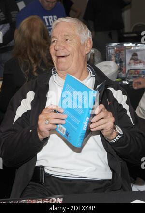 **FILE PHOTO** WWE Legend Pat Patterson Has Passed Away. NEW YORK, NY - NOVEMBER 4: Pat Patterson attends the Big Event NY at LaGuardia Plaza Hotel on November 4, 2017 in Queens, New York. Credit: George Napolitano/MediaPunch Stock Photo