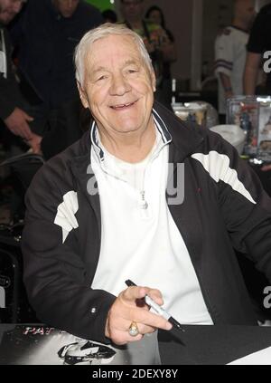 **FILE PHOTO** WWE Legend Pat Patterson Has Passed Away. NEW YORK, NY - NOVEMBER 4: Pat Patterson attends the Big Event NY at LaGuardia Plaza Hotel on November 4, 2017 in Queens, New York. Credit: George Napolitano/MediaPunch Stock Photo