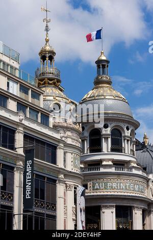 Au Printemps, 9th Arrondissement, Paris, Ile-de-France, France Stock Photo