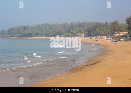 India, Goa, Patnem Beach Stock Photo