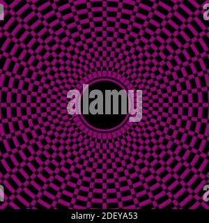 abstract concentric lines vector background Stock Vector