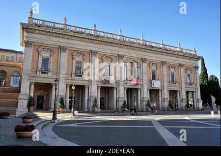 Italy, Rome, Campigoglio, Palazzo dei Conservatori, Musei Capitolini, Capitoline Museums Stock Photo
