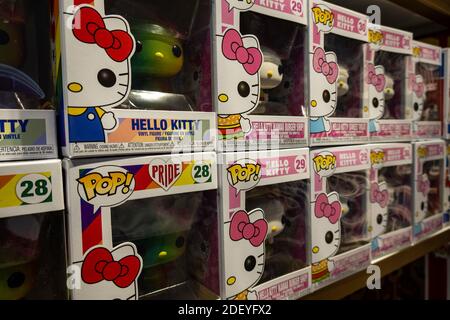 Hello Kitty display in the F.A.O. Schwarz store, Las Vegas…