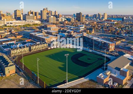 Navin Field (Briggs Stadium), Detroit, Michigan, USA - Home of the 'Tigers'  Stock Photo - Alamy