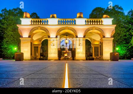 Unknown Soldiers' Grave, Warsaw, Poland Stock Photo