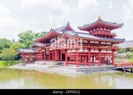 The Byodoin Temple in Uji City, Kyoto, Japan Stock Photo