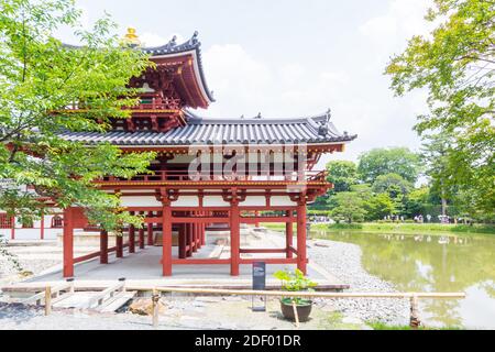 The Byodoin Temple in Uji City, Kyoto, Japan Stock Photo