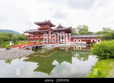 The Byodoin Temple in Uji City, Kyoto, Japan Stock Photo