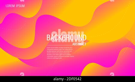 Modern fluid wave overlap shape design abstract background with space ...