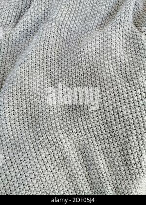 Fabric texture. Cloth knitted, cotton, wool background. Close-up of ...