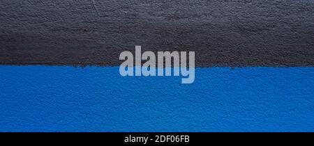 The texture of the wall is blue and black. background from blue and black concrete texture background Stock Photo