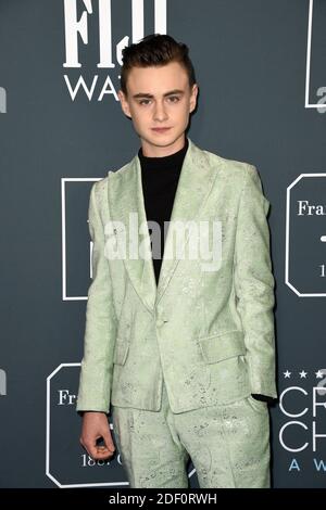 Jaeden Martell attends the 25th Annual Critics' Choice Awards at Barker