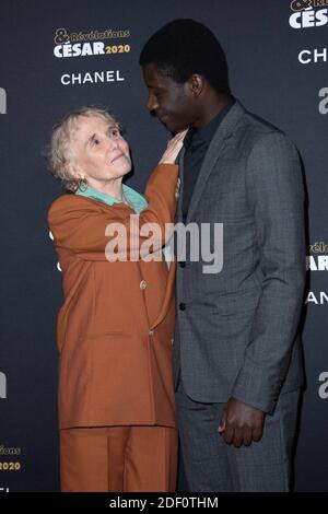 Claire Denis and Amadou Mbow attending the Cesar Revelations 2020 Photocall at the Petit Palais in Paris, France on January 13, 2020. Photo by Aurore Marechal/ABACAPRESS.COM Stock Photo