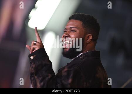 Khalid attends the premiere of Columbia Pictures' 'Bad Boys For Life' at TCL Chinese Theatre on January 14, 2020 in Los Angeles, CA, USA. Photo by Lionel Hahn/ABACAPRESS.COM Stock Photo