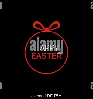 Happy Easter icon Stock Vector