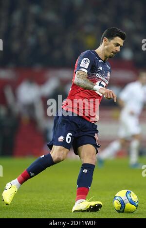 Lille's Jose Fonte during the Ligue 1 match between Lille OSC and Paris Saint-Germain (PSG) at Stade Pierre Mauroy on January 26, 2020 in Lille, France. Photo Sylvain Lefevre /ABACAPRESS.COM