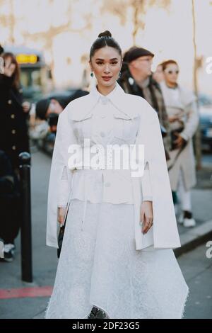 Heart Evangelista attends the Elie Saab Haute Couture Fall-Winter 2023-24  show during Paris Fashion