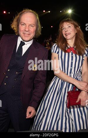 Philippe Katerine and Julie Depardieu attend the 35th Victoires de la Musique at la Seine Musicale on February 14 2020 in Boulogne-Billancourt, France. Photo by David Niviere/ABACAPRESS.COM Stock Photo