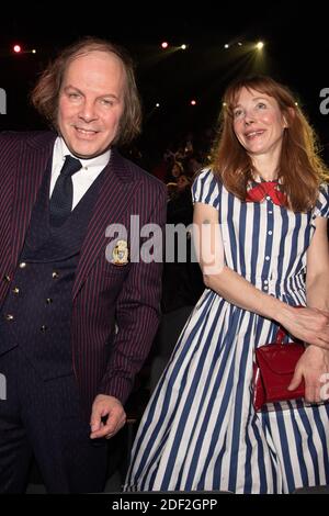 Philippe Katerine and Julie Depardieu attend the 35th Victoires de la Musique at la Seine Musicale on February 14 2020 in Boulogne-Billancourt, France. Photo by David Niviere/ABACAPRESS.COM Stock Photo