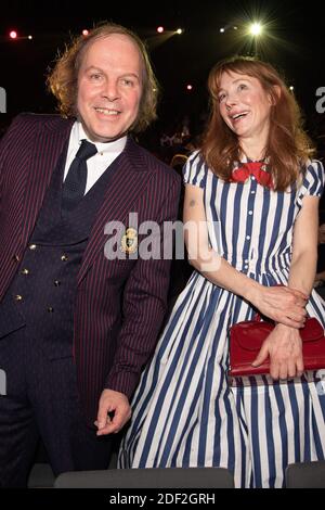 Philippe Katerine and Julie Depardieu attend the 35th Victoires de la Musique at la Seine Musicale on February 14 2020 in Boulogne-Billancourt, France. Photo by David Niviere/ABACAPRESS.COM Stock Photo