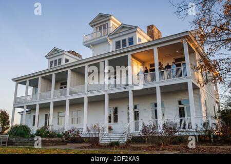 Alabama Sand Mountain Pisgah Gorham's Bluff Lodge,outside exterior, Stock Photo