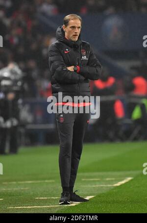 Thomas TUCHEL (PSG) during the French championship Ligue 1 football match between Paris Saint-Germain and Girondins de Bordeaux on February 23, 2020 at Parc des Princes stadium in Paris, France. Photo by Christian Liewig /ABACAPRESS.COM Stock Photo