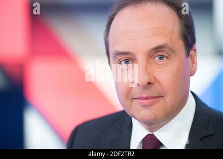 Jean Christophe Lagarde Francis Letellier receives Jean-Christophe Lagarde President of the Union  ofdemocrats and independents on Dimanche En