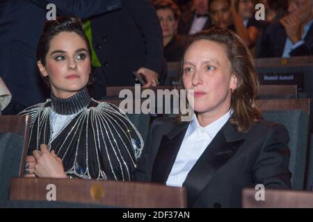 Noemie Merlant and Adele Haenel during the 45th Annual Cesar Film Awards  ceremony held at the Salle Pleyel in Paris, France on February 28, 2020.  Photo by Nasser Berzane/ABACAPRESS.COM Stock Photo 