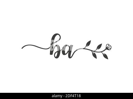 BA logo Design. Premium Letter BA Logo Design Stock Vector