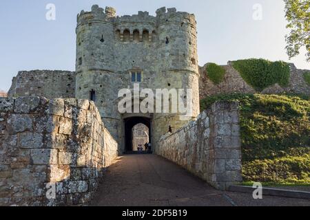 Carisbrooke Castle, Newport, Isle of Wight Stock Photo