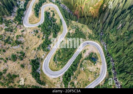 Winding, curvy road in Door County, Highway 42, near Death's Door and ...