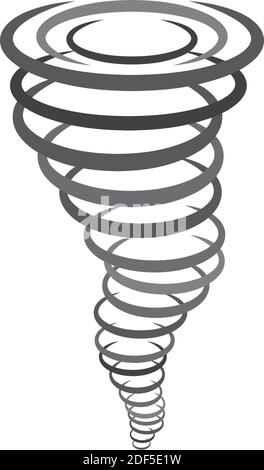 twister tornado icon logo vector design Stock Vector