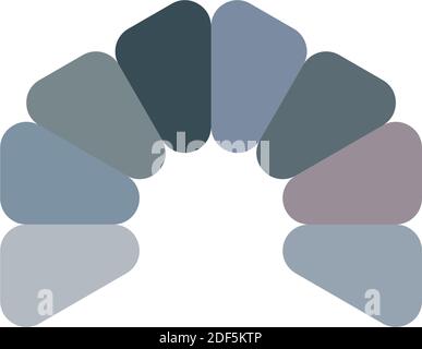 stone house vector logo icon design Stock Vector