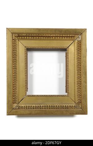 Antique Gilded hot Wooden Frame with pearl border