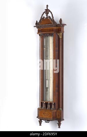 Dominicus Sala, c. 1820, satinwood, glass, oak, mahogany, brass ...