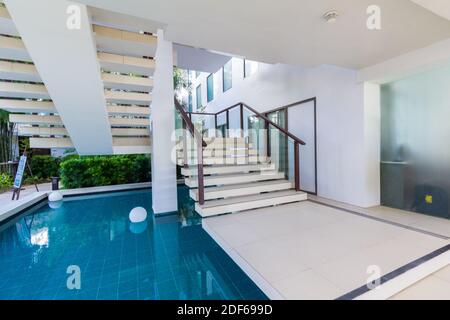 The Discovery Shores resort hotel in Boracay, Philippines Stock Photo