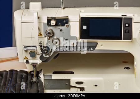 Upholstery materials and equipment. Various upholstery tools Stock Photo -  Alamy